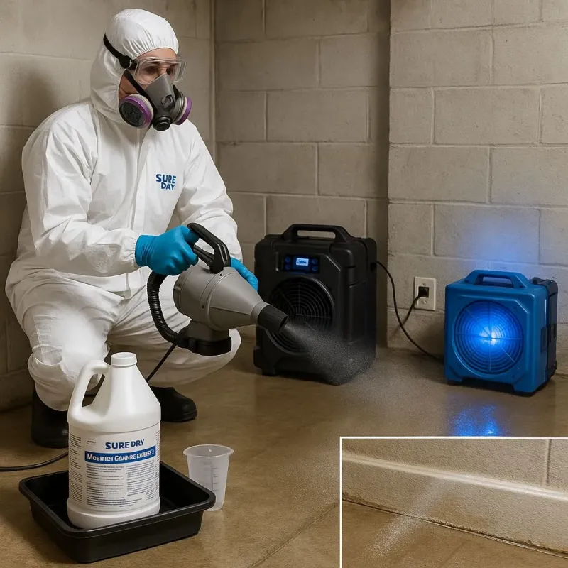 Sanitization and Odor Removal process in Nekoosa, WI