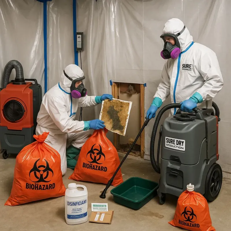 Contaminated Water Handling Protocols process in Nekoosa, WI