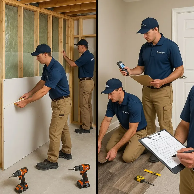 Repairs and Reconstruction process in Nekoosa, WI