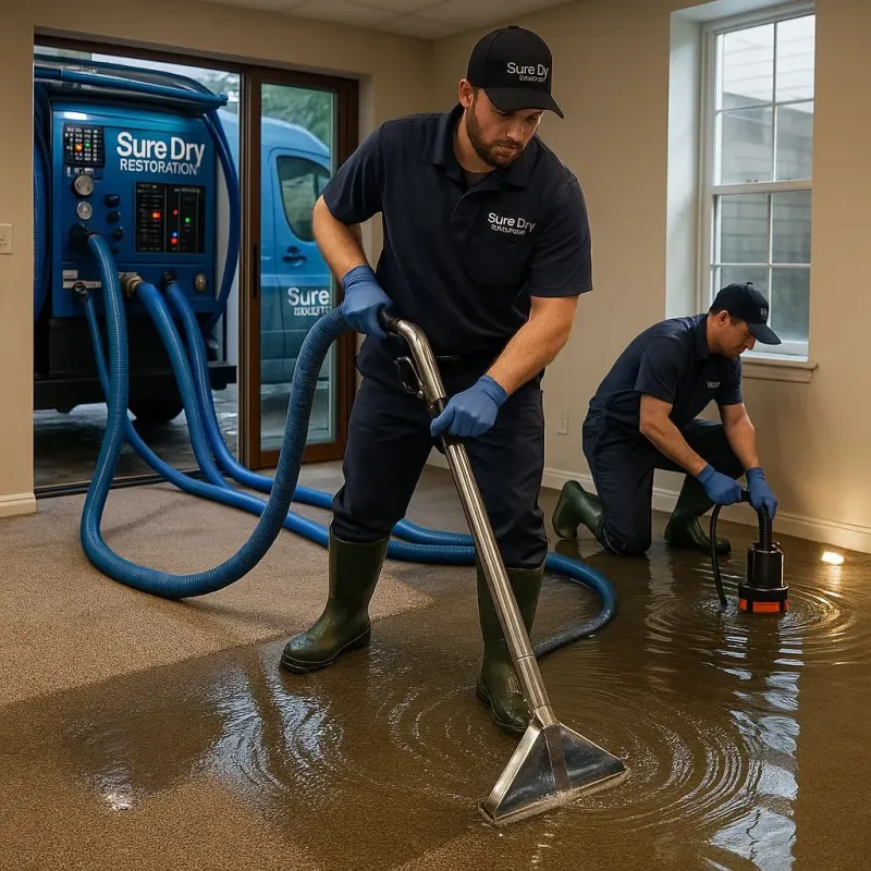 Water Extraction and Removal process in Nekoosa, WI